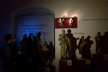 Letzte Lichteführung in der Wewelsburg im Winter 2019